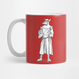 The Arthurian Armadillo Mug